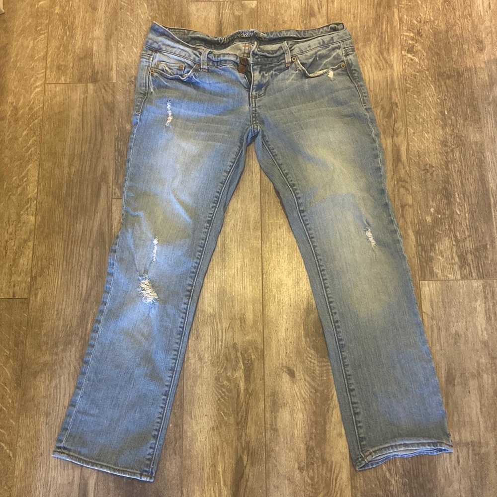 American Eagle Jean pants/capri Size reg 4